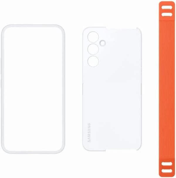 Samsung Galaxy A54 5G Haze Grip Case White - EF-XA546CWEGWW