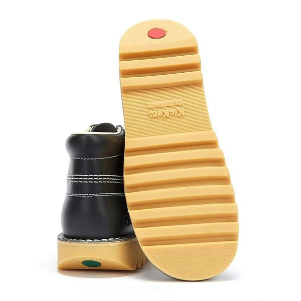 Kickers Kick Hi Core Leather Men's Navy/Natural Boots