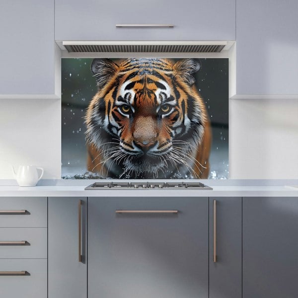 Warren Reed Tiger Glass Kitchen Splashback - 00009