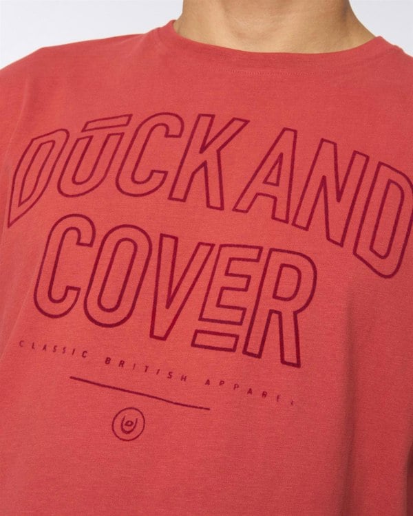 Duck and Cover Lemonport T-Shirt - Red