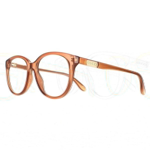 Gucci Glasses Frames GG0791O 002 Brown Women