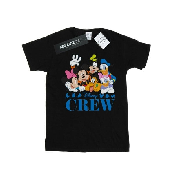 Disney Girls Mickey Mouse Disney Friends Cotton T-Shirt - Black