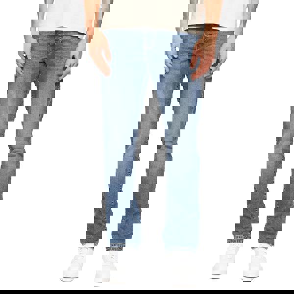 Crosshatch Mens Princed Denim Jeans - Stone Wash