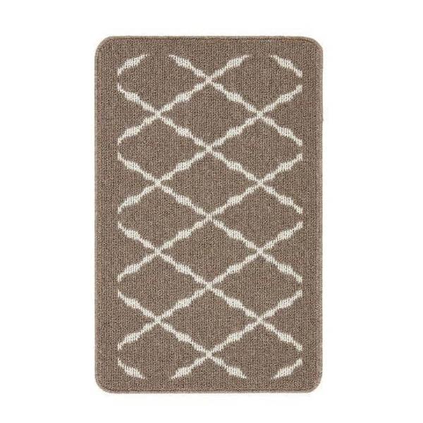 The Rugs Durable Washable Mats & Runners with Diamond Design