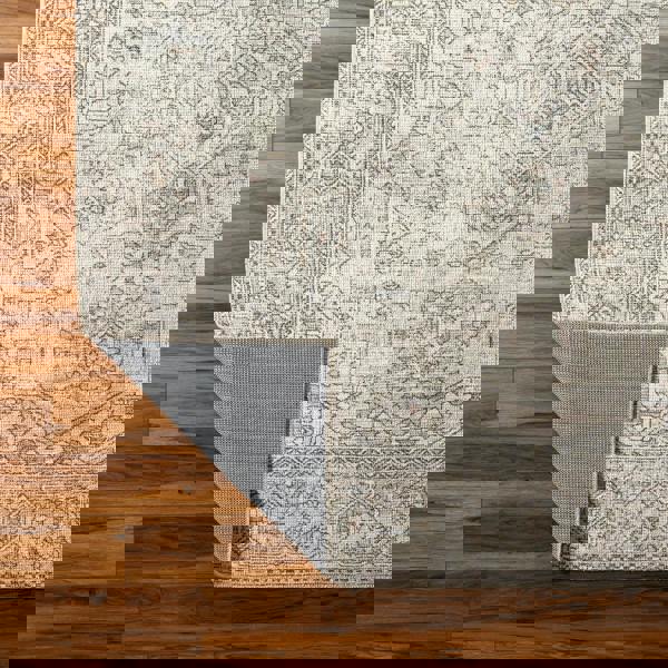 Livabliss Becki Owens Margot-Vintage Blue Pink Green Traditional Boho Rug