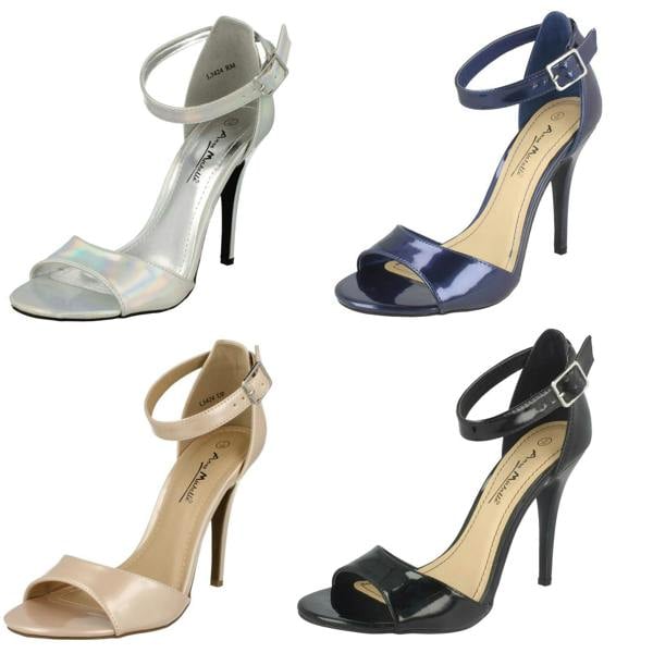 Anne Michelle Ladies Anne Michelle High Heel Strappy Sandals
