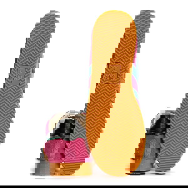 Gola Elan Glitz Suede Women's Fuchsia/Emerald/Black Trainers