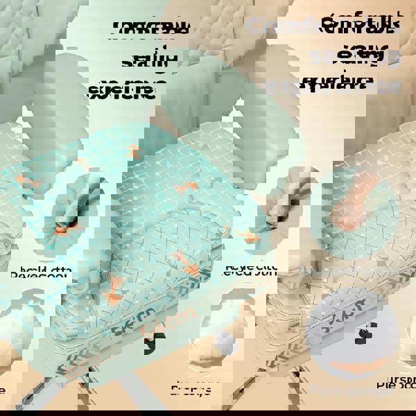 Levede Office Desk Chair Big and Tall for Heavy People with Footrest PU Green