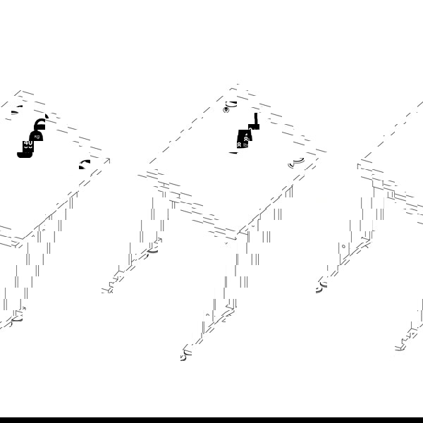 Furniture To Go Prima Desk 120 cm in Oak with Silver grey steel legs