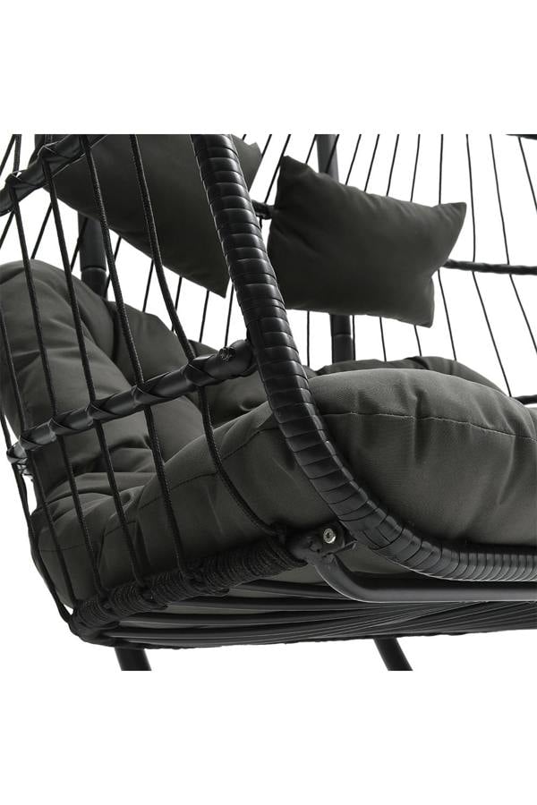 Living and Home 2-Seater Outdoor Hanging Egg Chair