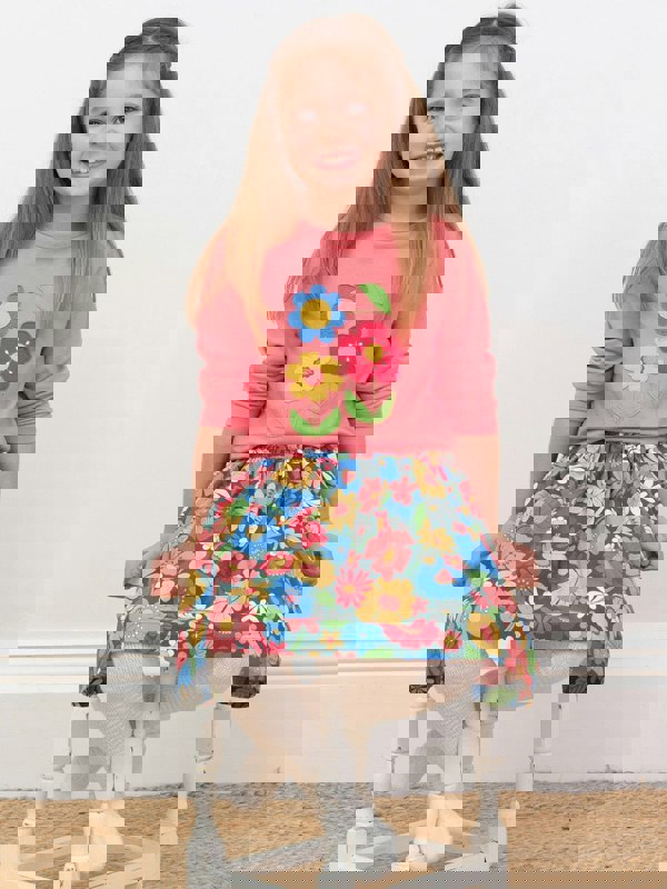 Kite Girls Organic Flower Power Skirt