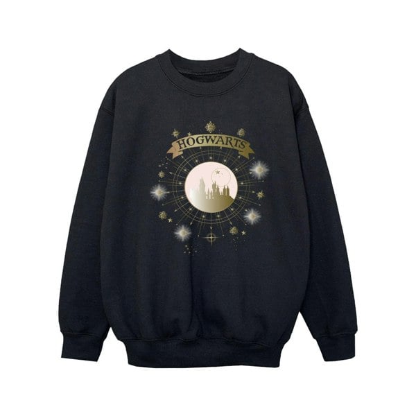 Harry Potter Girls Hogwarts Yule Ball Sweatshirt - Black