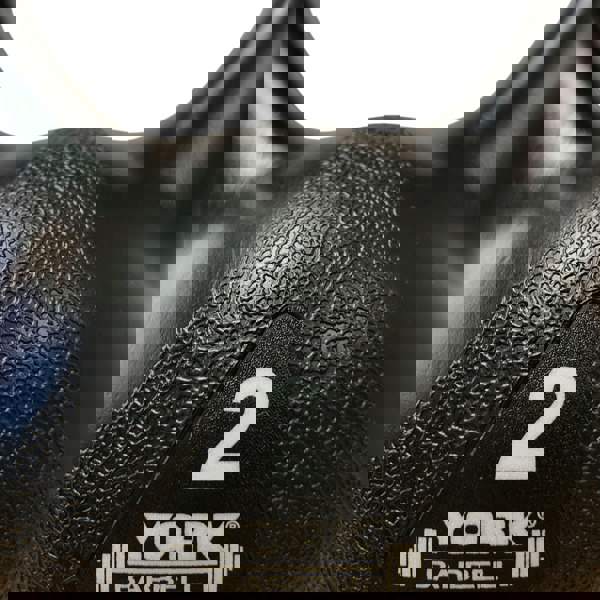 York Barbell Vinyl Kettlebell Set 2,3,4kg - Black