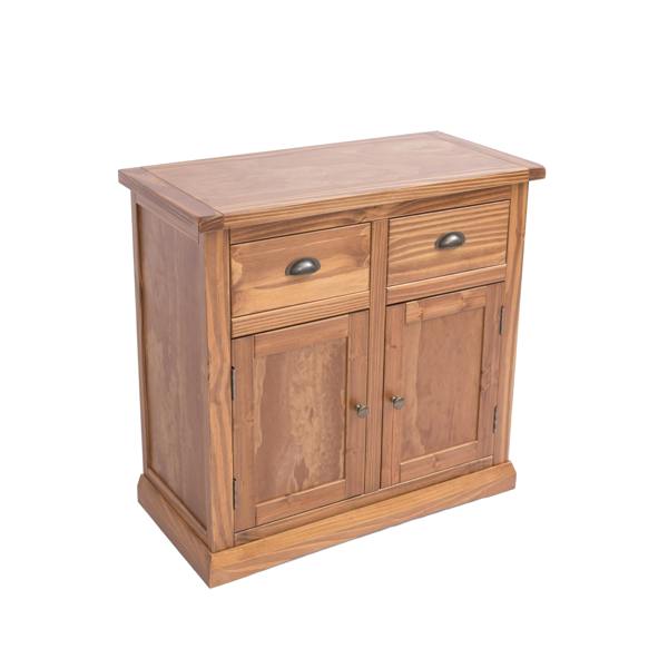 Cabinet Bits Tirolo Lacquered 2 Drawer 2 Door Sideboard Brass Cup Handle
