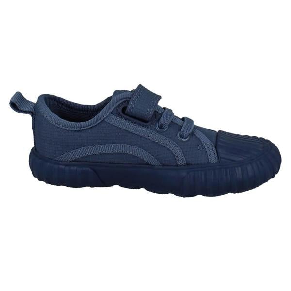 Clarks Kids Clarks Trainer Style Canvas Shoes Foxing Stitch