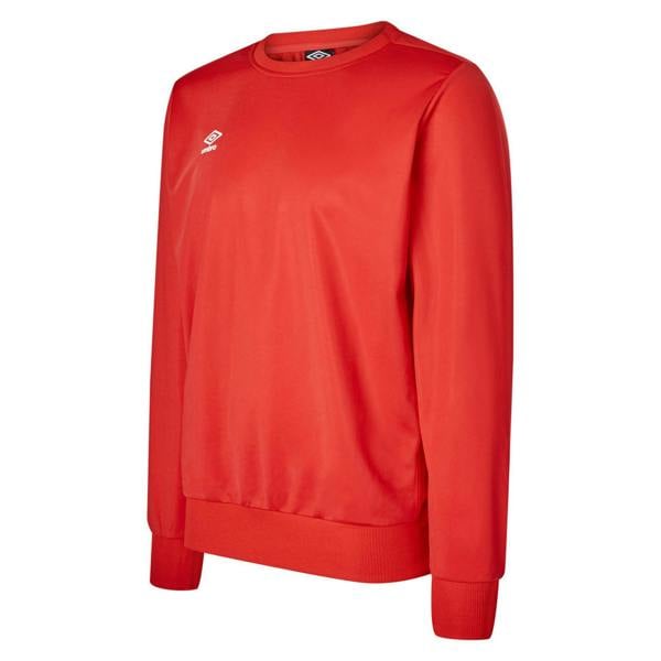 Umbro Kids Polyester Sweatshirt - Vermillion