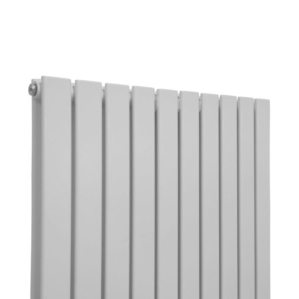 Designer Flat Panel Radiator - Gloss White (1600mm x 700mm)