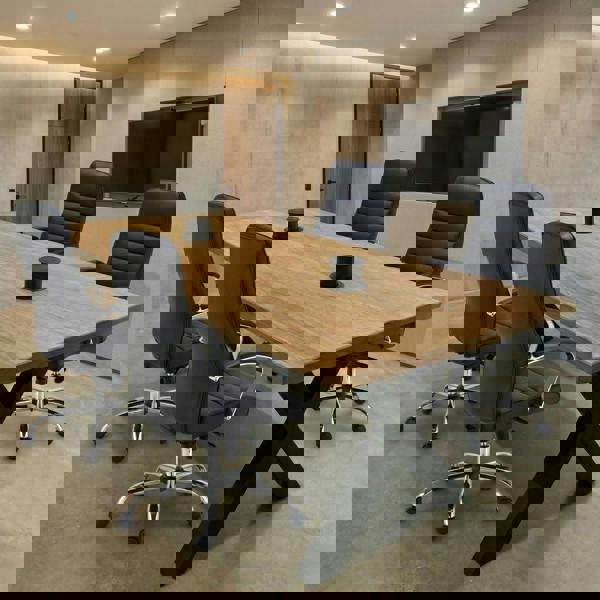 TRL Furniture Premium Solid Oak Conference Table