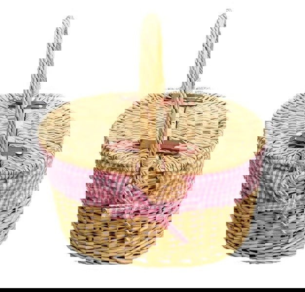 Wicker Picnic Baket with Lining