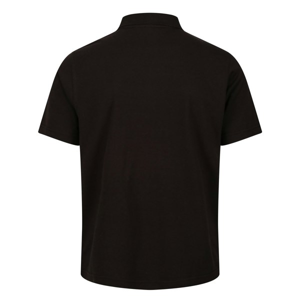 Regatta Mens Pro 65/35 Short-Sleeved Polo Shirt - Black