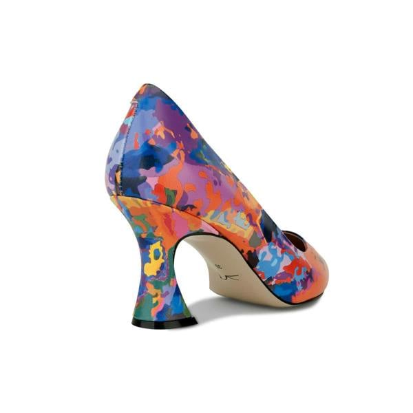 Embassy London Sophia - Summer Colours - Women’s Leather Point-Toe Pump with 3-Inch Heel