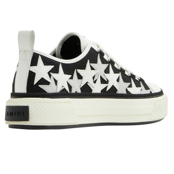 Amiri Stars Court Low Sneakers - Black