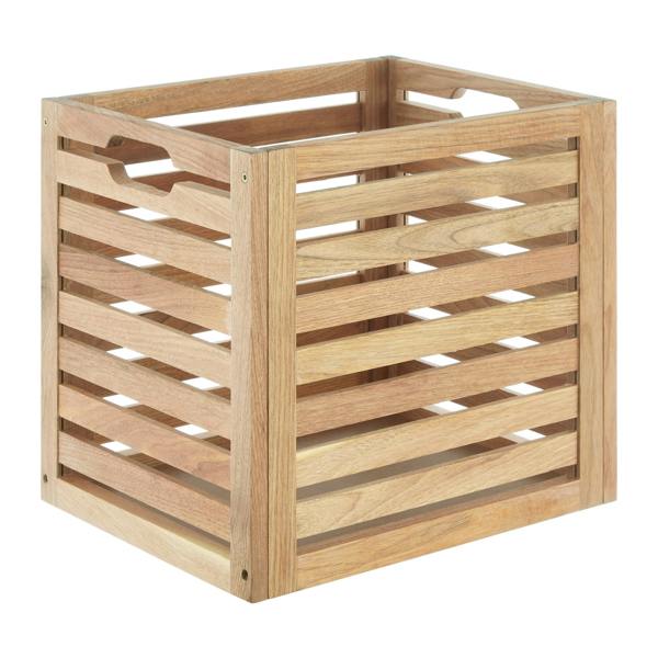 Maison by Premier Arla Small Walnut Wood Storage Box