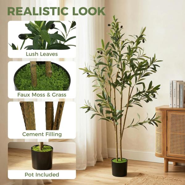 Artificial Olive Tree