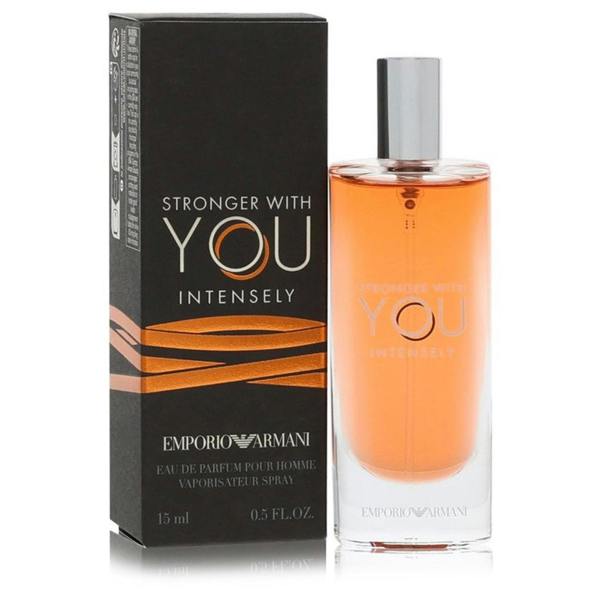Giorgio Armani Stronger With You Intensely by Giorgio Armani Mimi EDP .51 oz for Men 15 ml