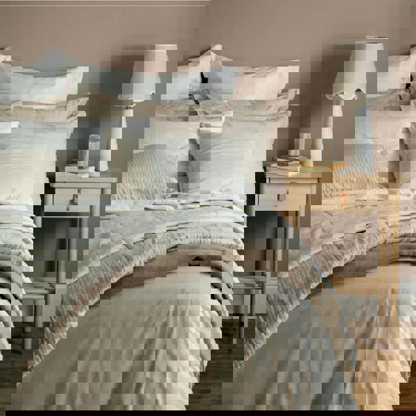 Soak&Sleep Natural Linen Look Bedspread