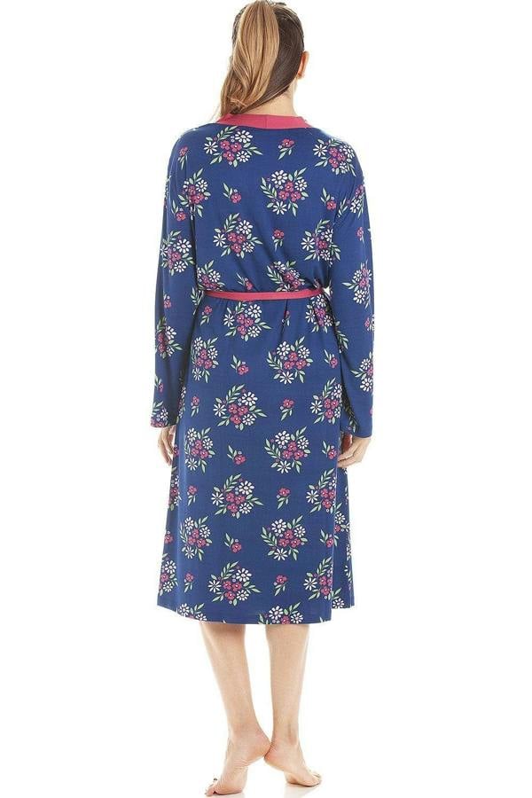 Womens Floral Print Spandex Knee Length Wraps