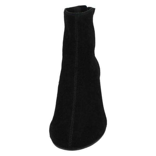 Leather Collection Ladies Leather Collection Suede Leather Ankle Boots F50966
