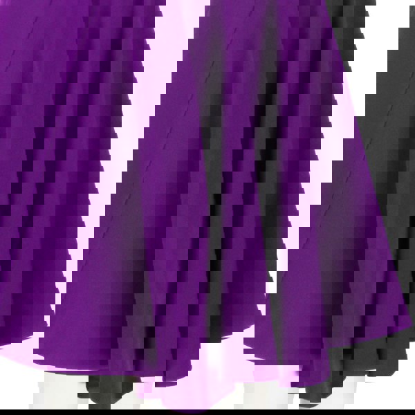 Stella McCartney godet pleat shirt in a beautiful ultra violet purple tone