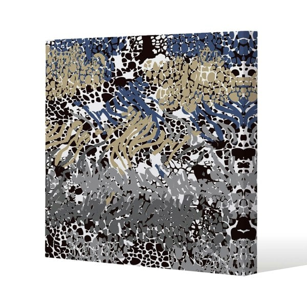 Benjamin Tate Design Mixed animal print (Canvas Print)
