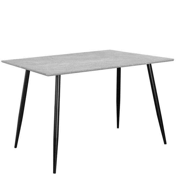 Dorel Home Monza Table 120 Stone Black 120x80x76cm