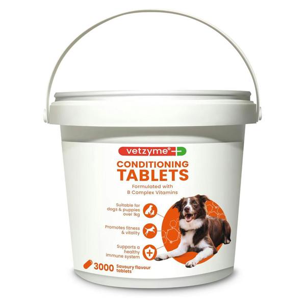Bob Martin Vetzyme Dog Conditioning Tablets (3000 Tablets)
