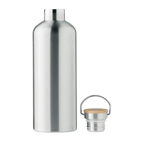 MidOcean Helsinki Extra Double Wall 1.5L Flask - Matt Silver - 