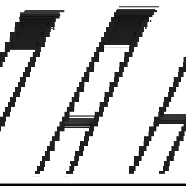 Furniture To Go Madrid Bedside Table with 1 Drawer in Matt Black