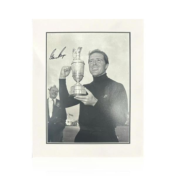 Gary Player Signed 16x12 Image Deluxe Mount