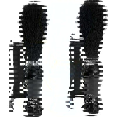 men-ü Men-U Barbiere Black Pure Bristle Shave Brush with stand