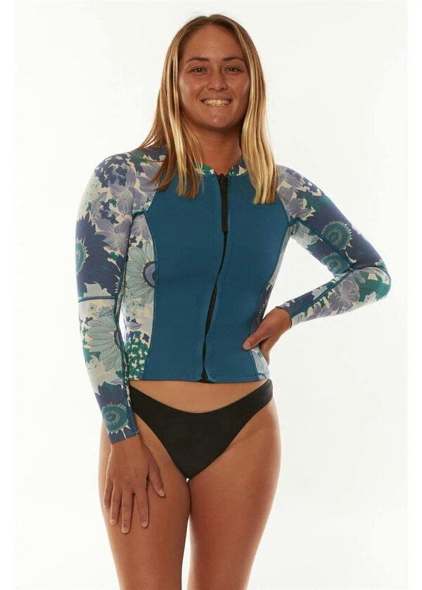 Sisstrevolution summer seas neoprene jacket - laguna