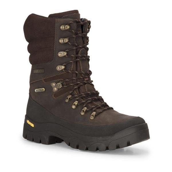 Brown Hoggs of Fife Aonach II Waterproof Field Boot with Vibram sole and padded ankle great for shooting and beating