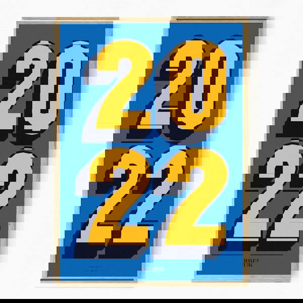 Reign&Hail Personalised Year Print