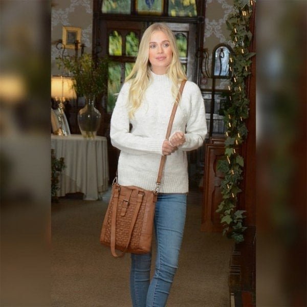 Ashwood Vintage Woven Leather Bag