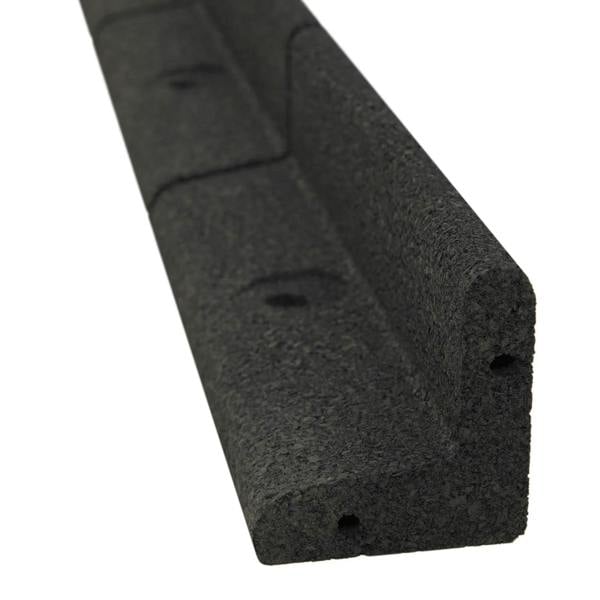 Flexible Lawn Edging 4.8m With Mallet - Black