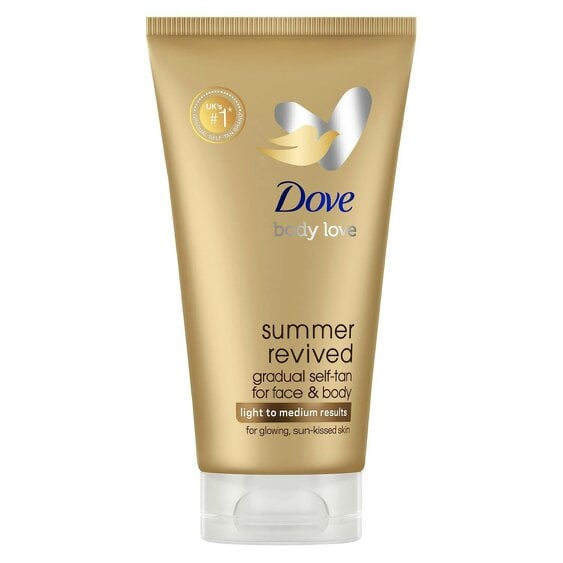 Dove Derma Spa Summer Revived Fair to Medium Body Lotion 200ml & Face Cream 75ml