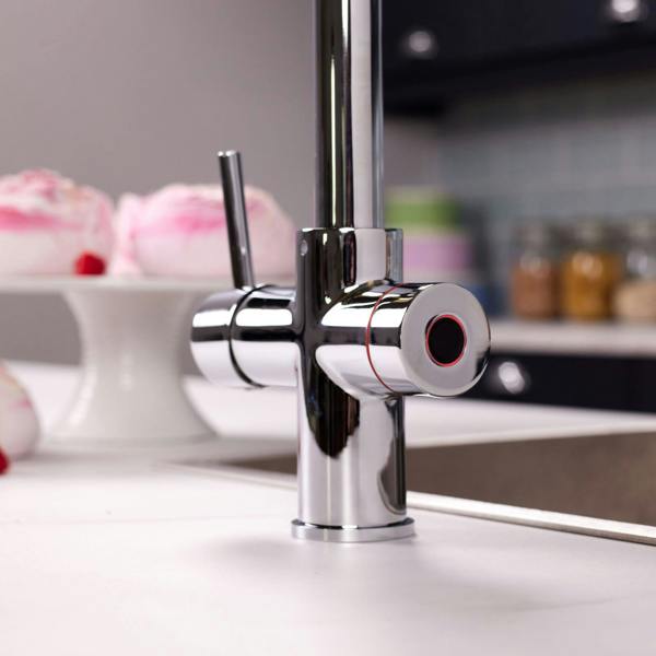Impromta 4 in 1 Biometric Boiling Water Tap | Polished Chrome Finish