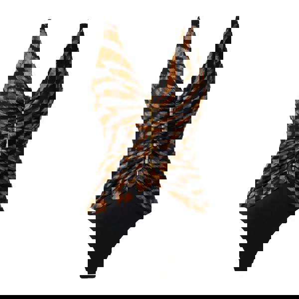 Miraclesuit Raya De Safari Charmer swimsuit in black brown tiger print