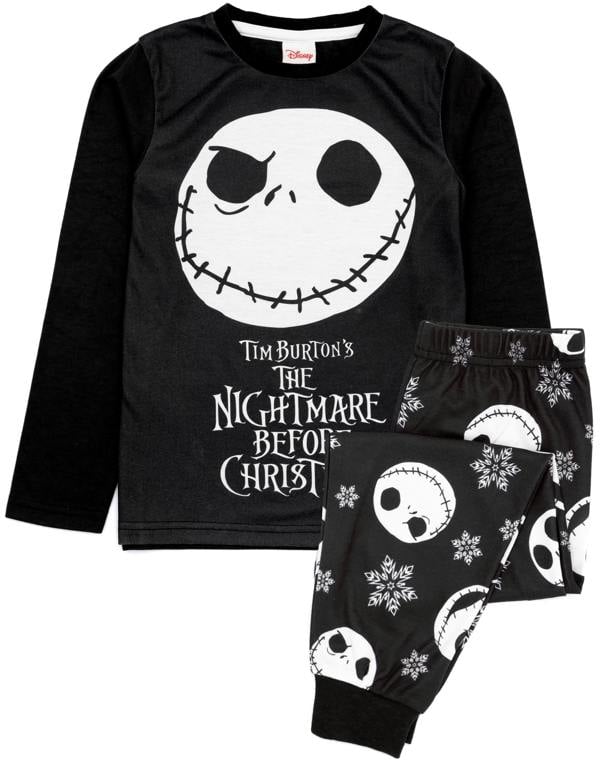 Disney The Nightmare Before Christmas Boys Multicoloured Jack Skellington Long Sleeve Long Leg Pyjama Set