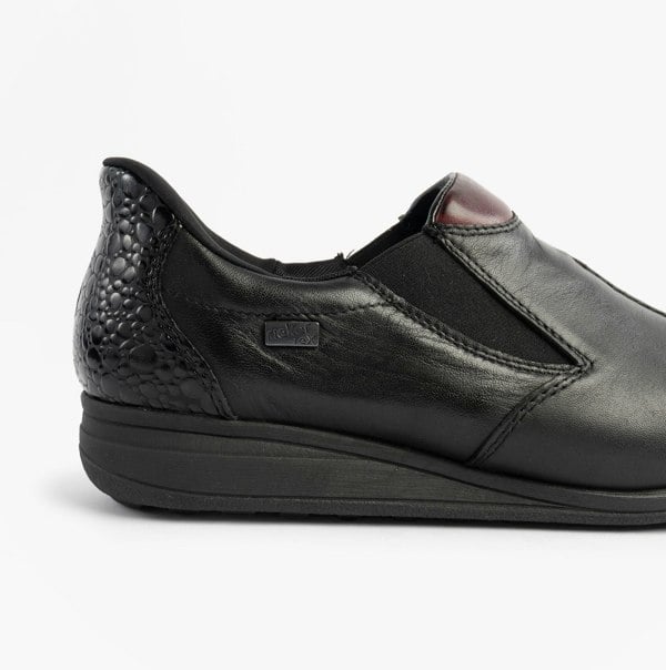 Rieker 47253-00 Womens Shoes Black